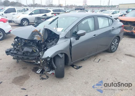 2021 Nissan Versa Sv Xtronic Cvt from USA, damaged, VIN 3N1CN8EV3ML893214